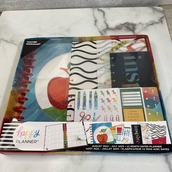 The Happy Planner Office The Big Happy Planner Teacher Painterly